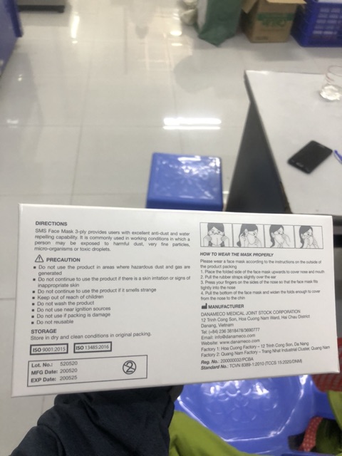 Khẩu trang DANAMECO chính hãng | BigBuy360 - bigbuy360.vn