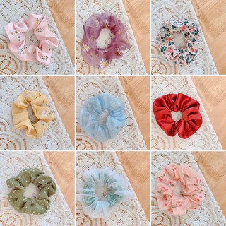 Cột tóc srunchies Hàn Quốc xinh xắn