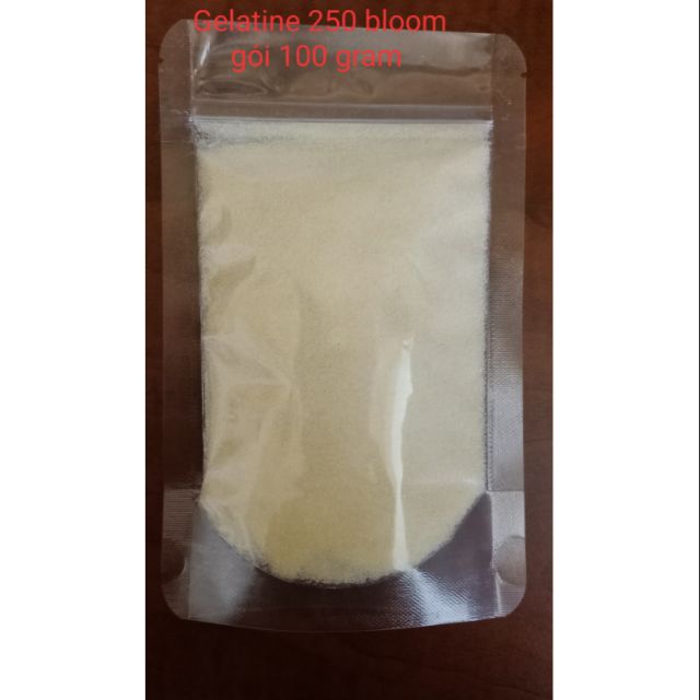 Bột gelatine  100 g