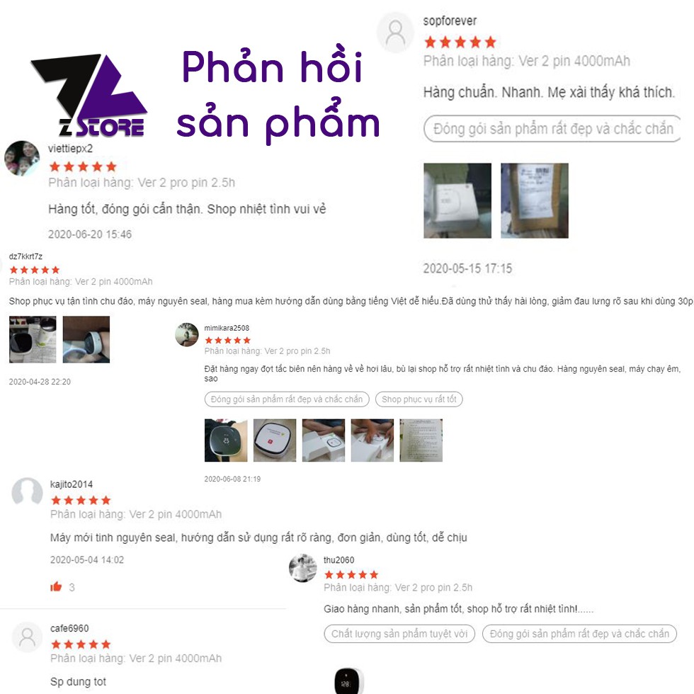 Máy chườm ngải cứu Xiaomi ZDEER Ver 2 Max - ZDA10MAX - ZDA9 - hộp quà biếu - Xông ngải cứu không lửa không khói