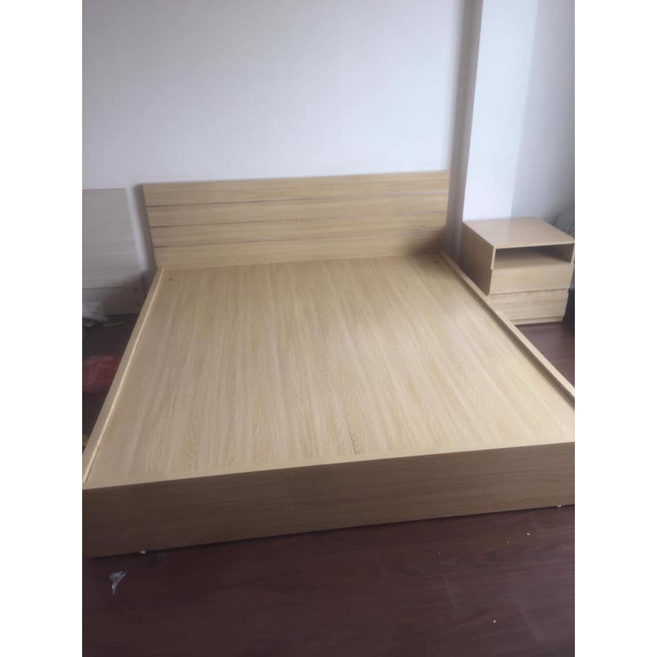 giường gỗ công nghiệp MDF