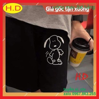 Quần đùi logo chó
