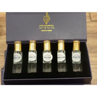 Set 5 nước hoa tinh dầu Dubai