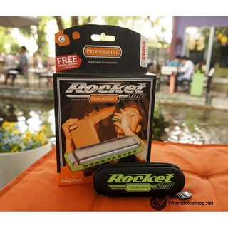 Kèn harmonica diatonic 10 lỗ Rocket- Hàng nhập Đức