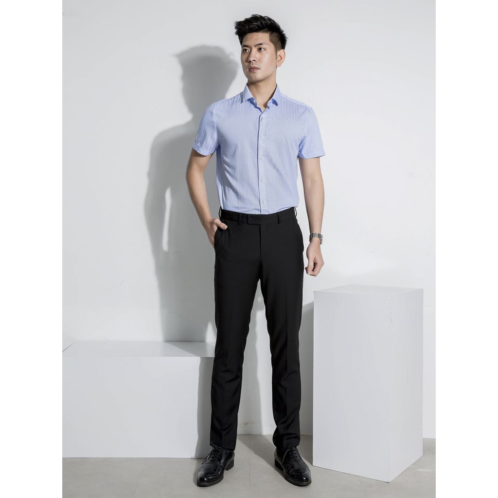 Áo sơ mi nam ngắn tay ARISTINO kháng khuẩn tự nhiên, thấm mồ hôi vượt trội,  đàn hồi, hạn chế nhăn co - ASS518S7 | BigBuy360 - bigbuy360.vn