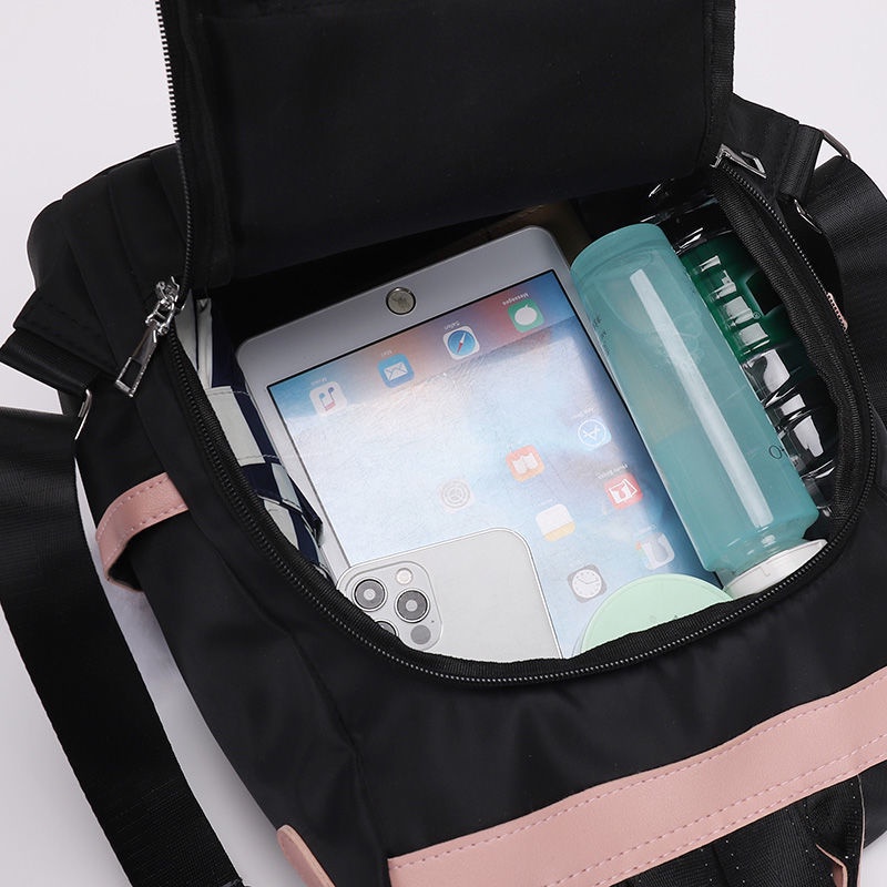 Ba Lô Du Lịch Vải Canvas Chống Thấm Nước Dành Cho Nữ