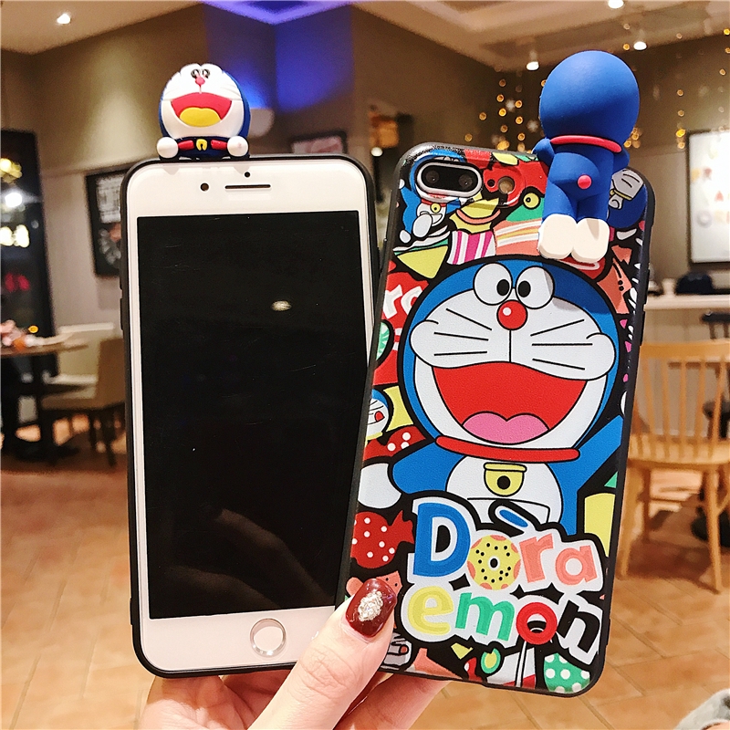 Ốp điện thoại mềm vẽ hình Doraemon dễ thương dành cho Huawei Mate 9/9Lite/10Lite/20/20Pro/20Lite