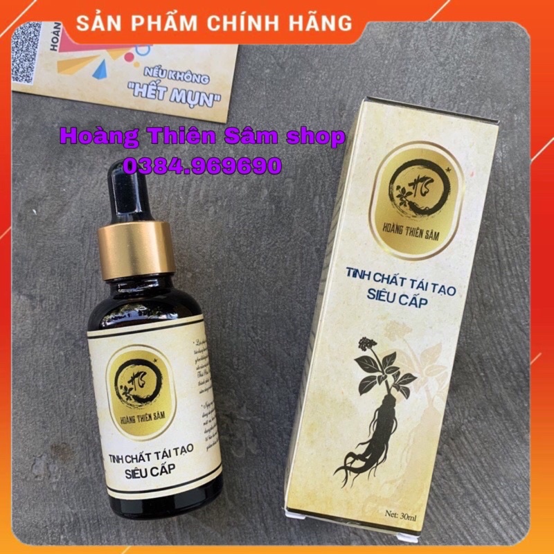 Hoàng Thiên Sâm Mạnh ⚡️Freeship ⚡️phiên bản dành cho da lì