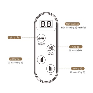 Máy đấm lưng massa nhỏ gọn