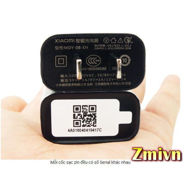 Củ sạc nhanh Quick Charge 3.0 sử dụng cho Mi 5 MDY-08-EH