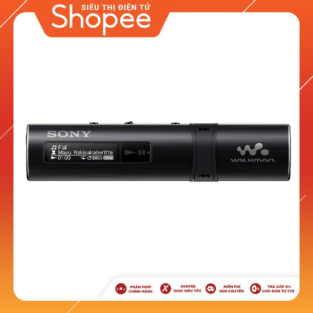 [Mã ELHACE giảm 4% đơn 300K] Máy nghe nhạc Sony Walkman® tích hợp USB NWZ-B183F (Chính Hãng Sony)