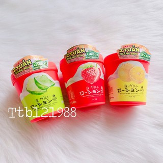 Kem Lotion Dưỡng Thể Trắng Da Yogurt Trái Cây Hasi