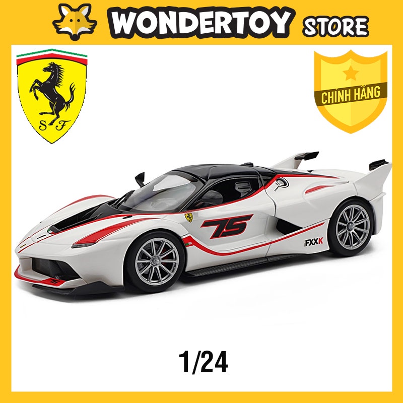 Mô Hình Xe Ferrari FXXK 1:24 - Hengteng Model Chính Hãng