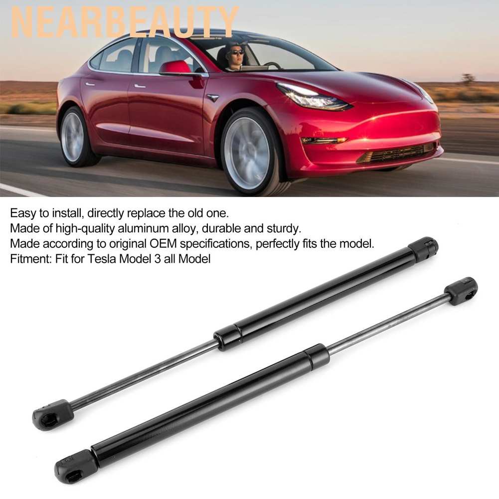 Set 2 Thanh Nâng Nắp Ca-Pô Xe Hơi Tesla Model 3