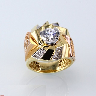 Nhẫn nam đính đá mạ 18k đẳng cấp