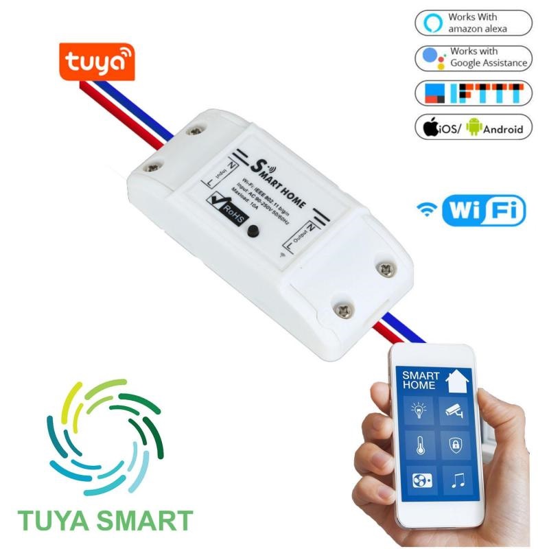 [BẢN QUỐC TẾ]Tuya Basic, Công Tắc Thông Minh Wifi Hẹn Giờ Điều Khiển Từ Xa Tuya Basic 2200W Bản Quốc Tế 2021