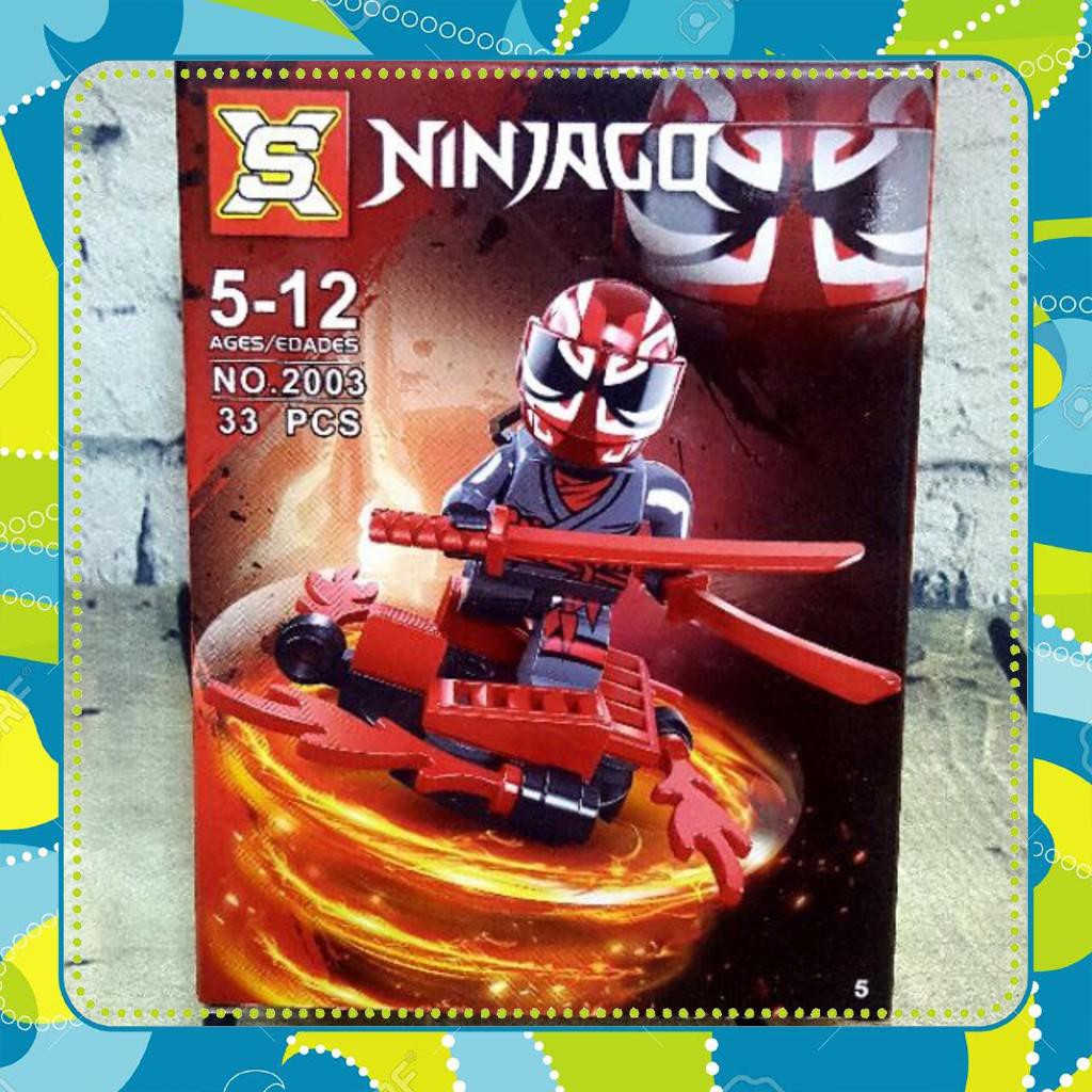 [Đồ Chơi Giá Rẻ] Bộ Lego Ninjago 6 Mẫu