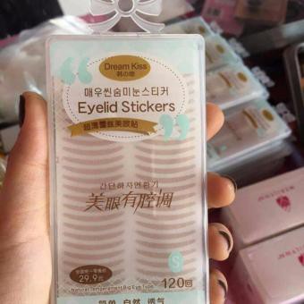miếng dán kích mí lưới Dream Kiss Eyelid Stickers - 120 miếng dạng bản nhỏ rẻ nhất