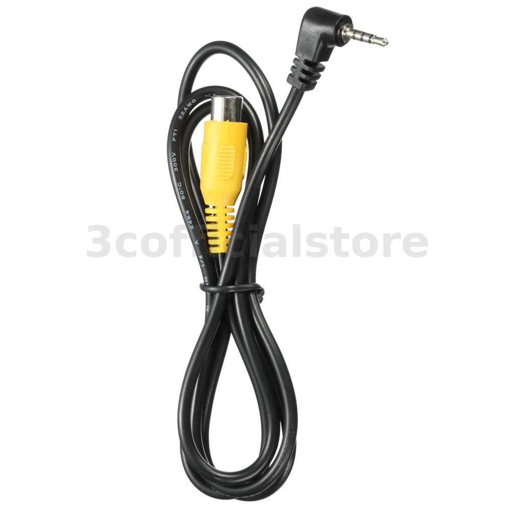 Dây Cáp Âm Thanh 2.5mm Đầu Đực Sang RCA Đầu Cái 3.5mm Cho GPS AV-in Video