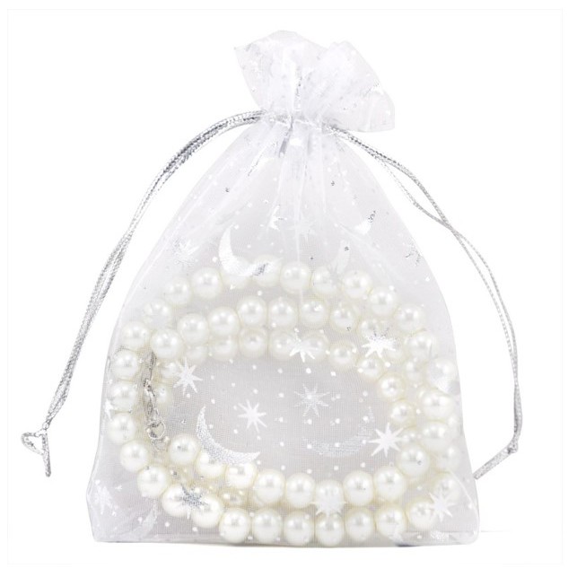 1 Túi lưới Organza dây rút đựng quà tặng