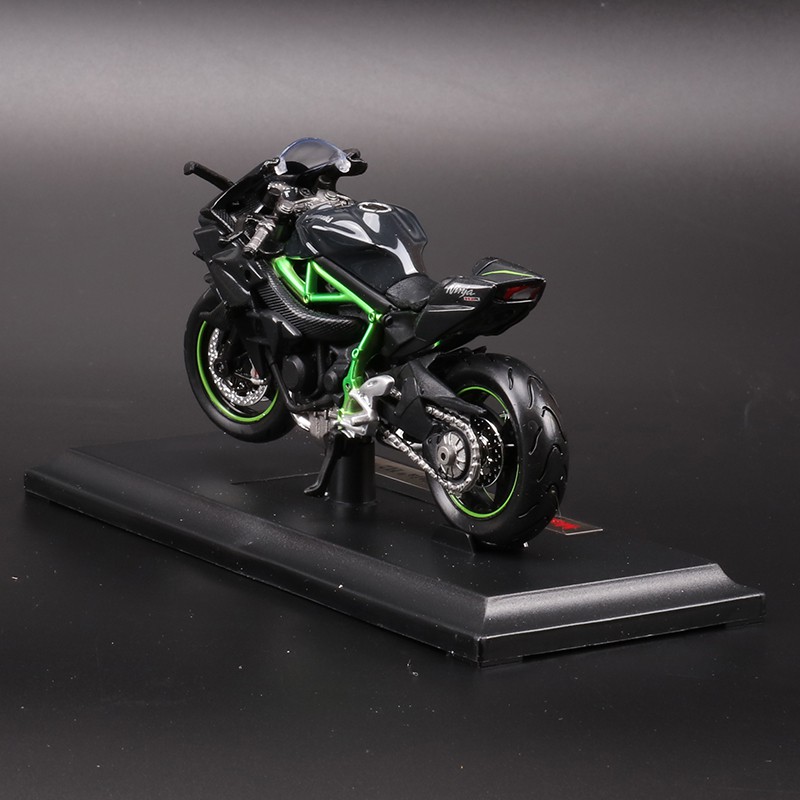 Mô Hình Xe Mô Tô Kawasaki H2R Bằng Hợp Kim Tỉ Lệ 1: 18