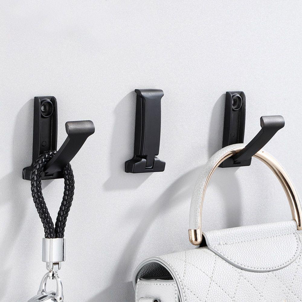 Set 3 Móc Treo Áo Khoác Gắn Tường Gấp Gọn Được DAPHS