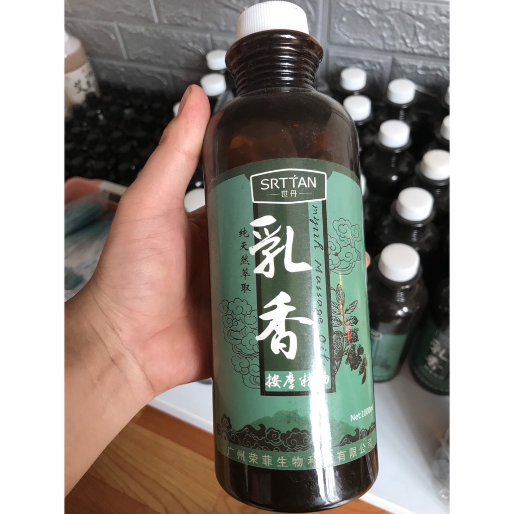 Tinh Dầu Massage Body Hương Gừng Chai Lớn 750ml - Tinh Dầu Gừng massage