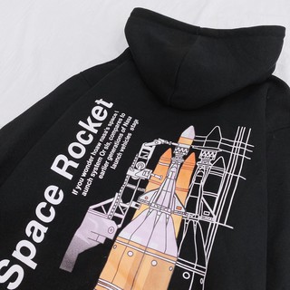 Áo Hoodie Tên Lửa (hình thật) form unisex