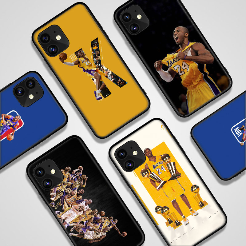 2021 Gift Phone case iPhone 11 12 Mini Pro Max SE 2020 Soft silicone Case Kobe