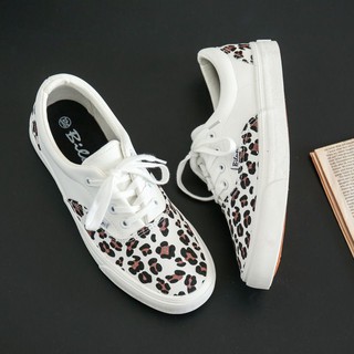 [HÀNG ORDER] Giày ullzang dáng vans họa tiết báo đốm