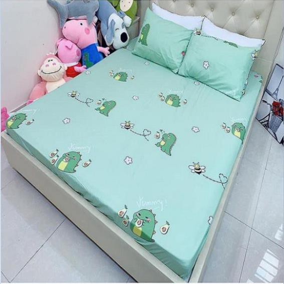 Free Ship Bộ drap ga gối poly cotton m6/m8 ( được chọn mẫu)