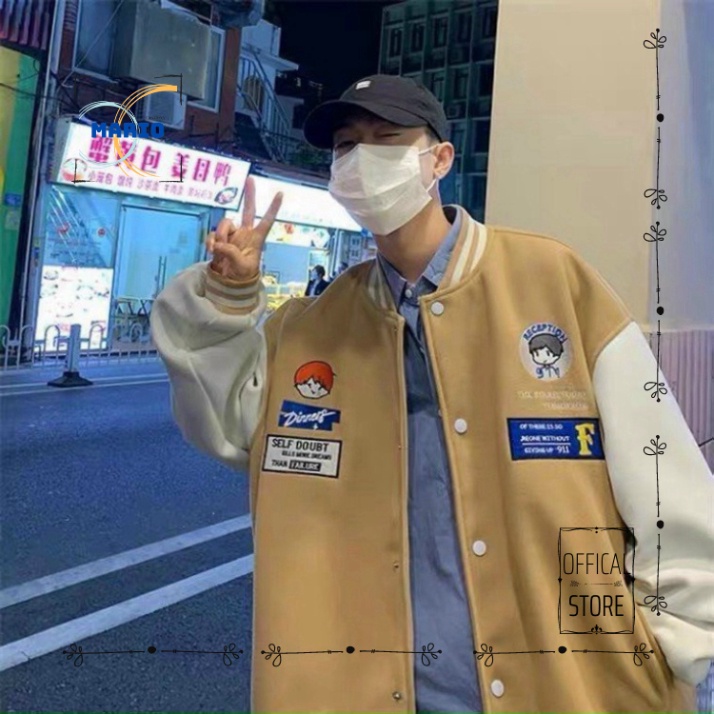 [MARIO FASHION] Áo khoác nỉ Cardigan DINNER Hàn Quốc form rộng Áo nỉ Cardigan bomber jacket ulzzang Cá Tính Unisex | BigBuy360 - bigbuy360.vn