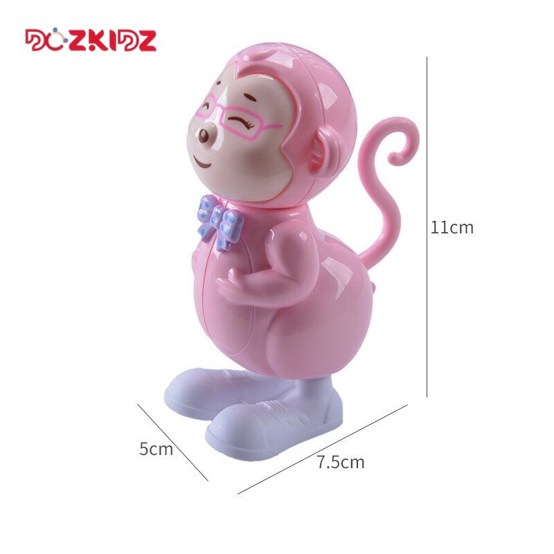 Đồ chơi con khỉ chạy cót ngộ nghĩnh cho trẻ từ 6 tháng tuổi trở lên – Dozkidz