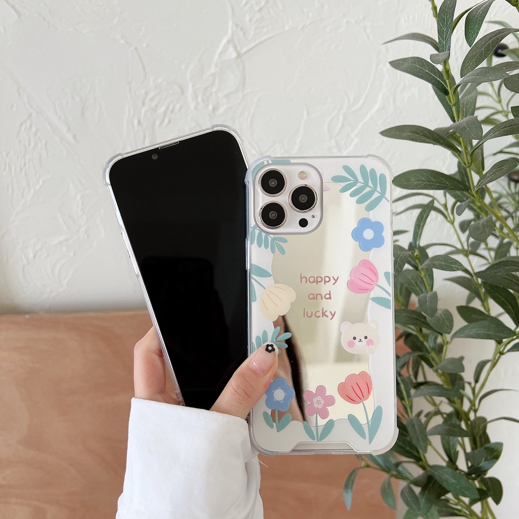 Ốp Lưng Samsung Galaxy A23 A33 4G 5G A11 A53 A52 A52s A32 4G 5G A13 A12 A03 Gương Case