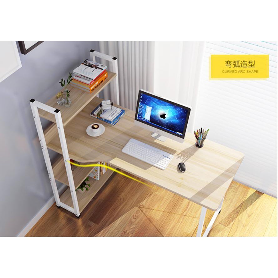 Bàn làm việc liền kệ Tâm House BXG006 NEW (120*55cm) | BigBuy360 - bigbuy360.vn