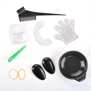 BỘ DỤNG CỤ TẨY - NHUỘM TÓC TẠI NHÀ ( 8 món MINI )