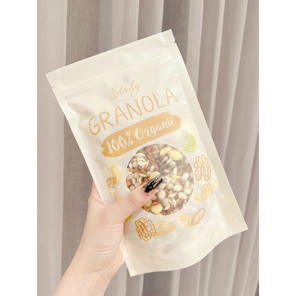 Hạt ăn kiêng Granola Sbody 100Gram