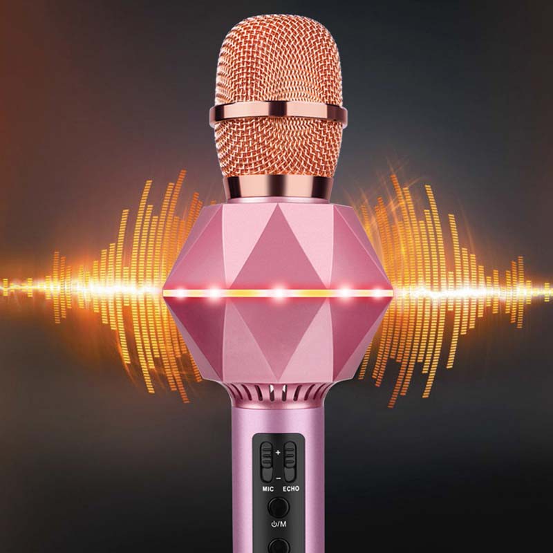 Micro Karaoke Kiêm Loa Bluetooth K7 Chính Hàng - Freeship Đơn Hàng > 199k
