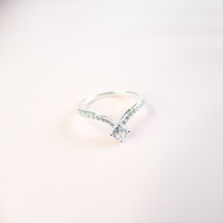 Nhẫn nữ bạc 925 đính đá lấp lánh Sweetie Shop