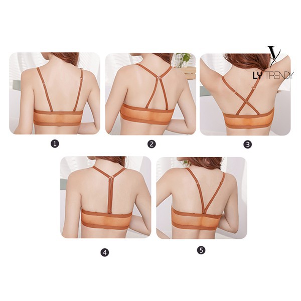 Set đồ lót nữ ❤️FREESHIP❤️ Bộ đồ lót đúc su trơn cài trước - Áo lót nữ không gọng siêu nâng đẩy ngực tạo khe | BigBuy360 - bigbuy360.vn