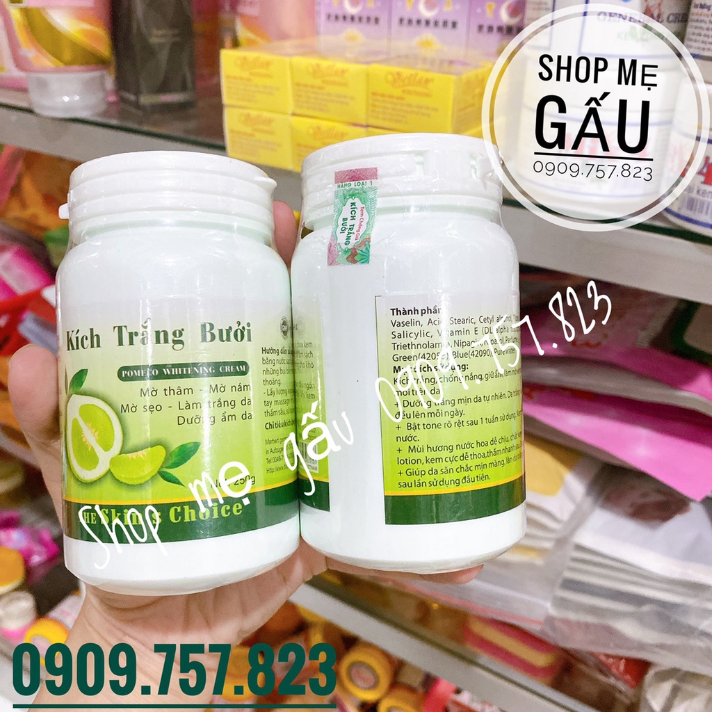 Kem Kích Trắng Bưởi 250g