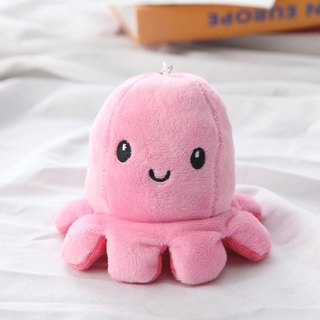 Adorable double-sided octopus keychain 9cm