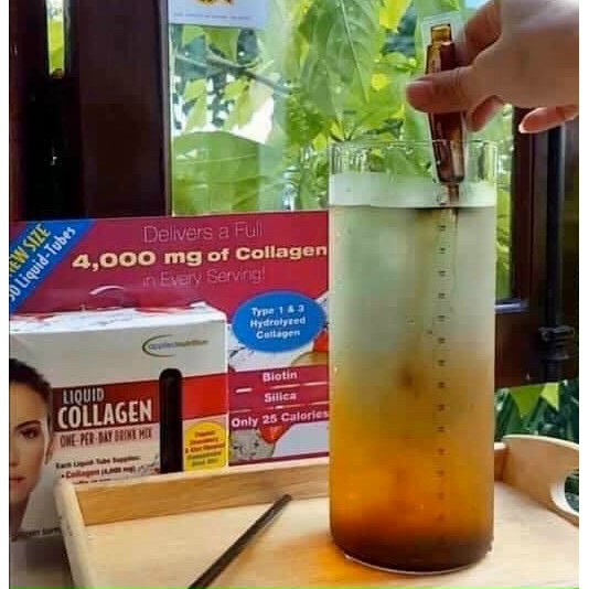 [Bill US] {Hàng Air} Collagen nước dạng ống Applied Nutrition Liquid Collagen Drink Mix 30 Tuýp