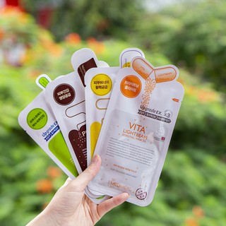 [NHẬP KHẨU] Mặt nạ dưỡng da Mediheal Teatree, Vita Lightbeam, Placenta Revital và Collagen EX Essential Mask, NMF 24ml