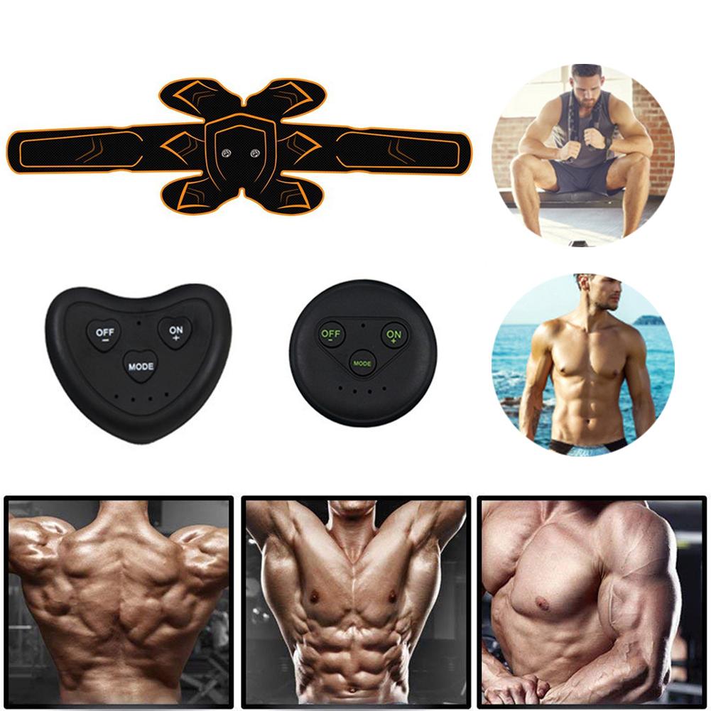 Máy tập cơ bụng bằng điện USB Máy tập thể dục Massage giảm cân EMS Dụng cụ tập thể dục