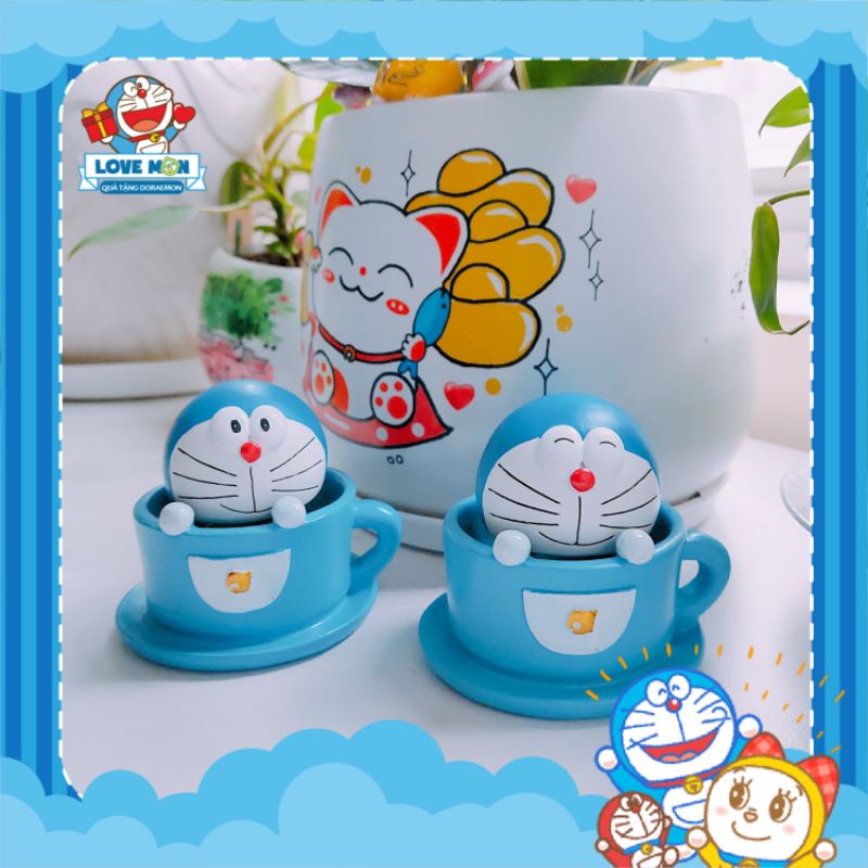 LÒ XO DORAEMON DOREMON TRANG TRÍ XE OTO, XE MÁY CỰC CUTE