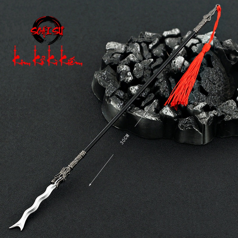 Mô hình Trượng Bát Xà Mâu 22CM, 30CM - Trương Phi - Tam Quốc Diễn Nghĩa