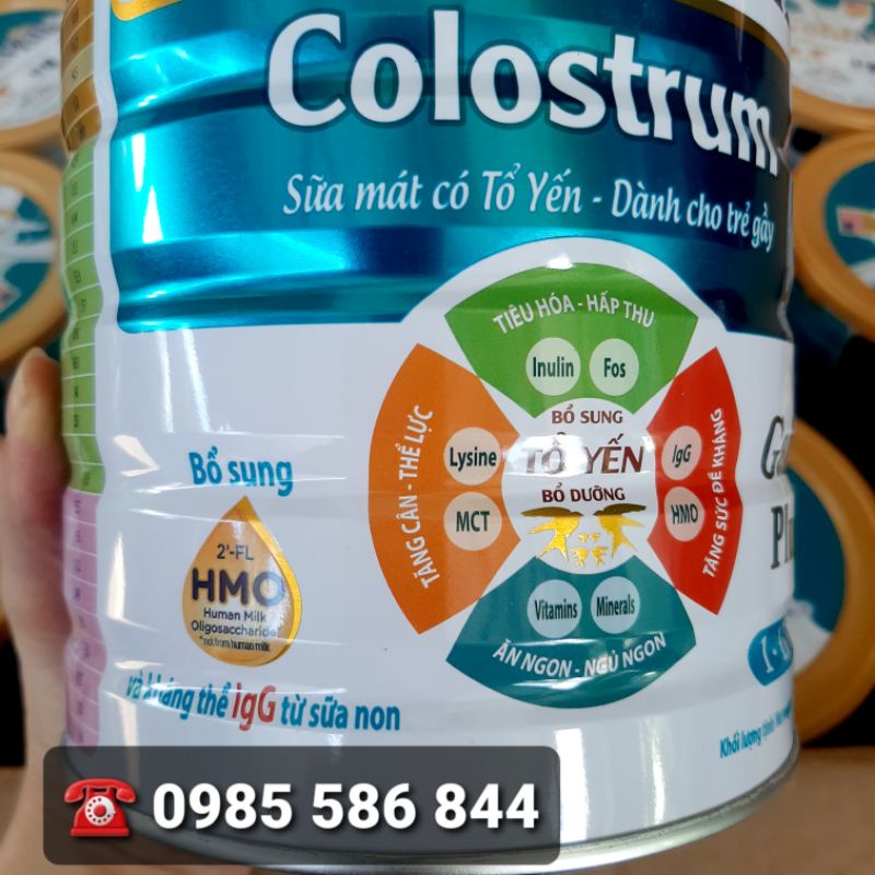 Sữa TĂNG CÂN dành cho người gầy Goldmilk 900g - Goldmilk Colostrum Gain Plus