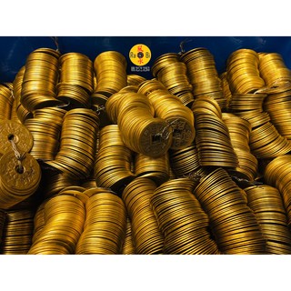 Xu Đồng 4cm Hoàng Đế Chiêu Tài Bình An - Vật Phẩm Đồng Phong Thủy May Mắn