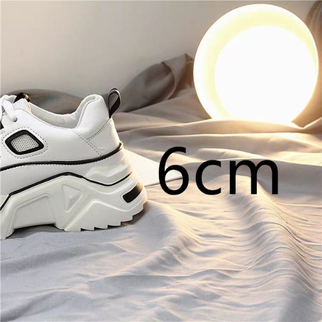 [LOẠI 1+FULL BOX] Giày thể thao nữ Ulzzang phản quang MK 2 màu đơn giản đen trắng dễ phối đồ đế êm cao 6cm vải mềm hot | WebRaoVat - webraovat.net.vn